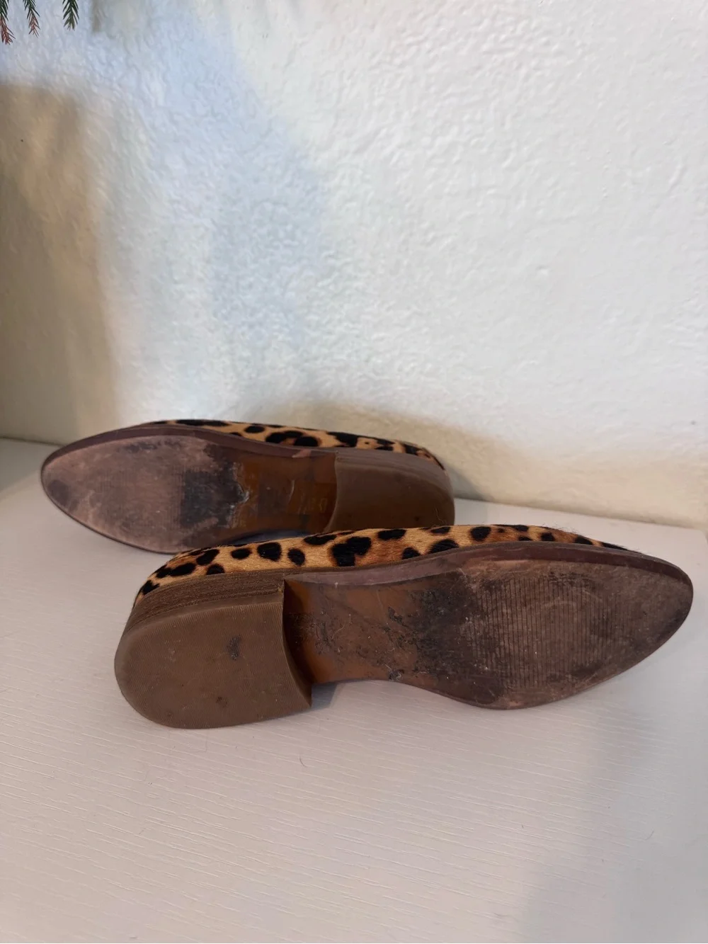 Madewell Leopard Print Slip-On Loafers